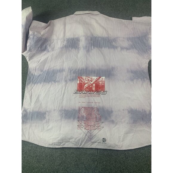 Diesel Mens 100% Cotton Long Sleeve Button Up Shirt Size XL Multicolor - Picture 8 of 12